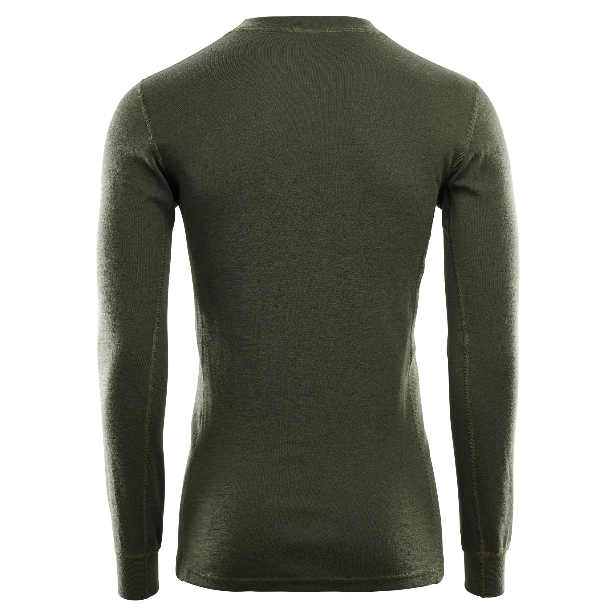Aclima Men&#x27;s WarmWool Crew Neck Olive Night | Buy Aclima Men&#x27;s WarmWool Crew Neck Olive Night here | Outnorth