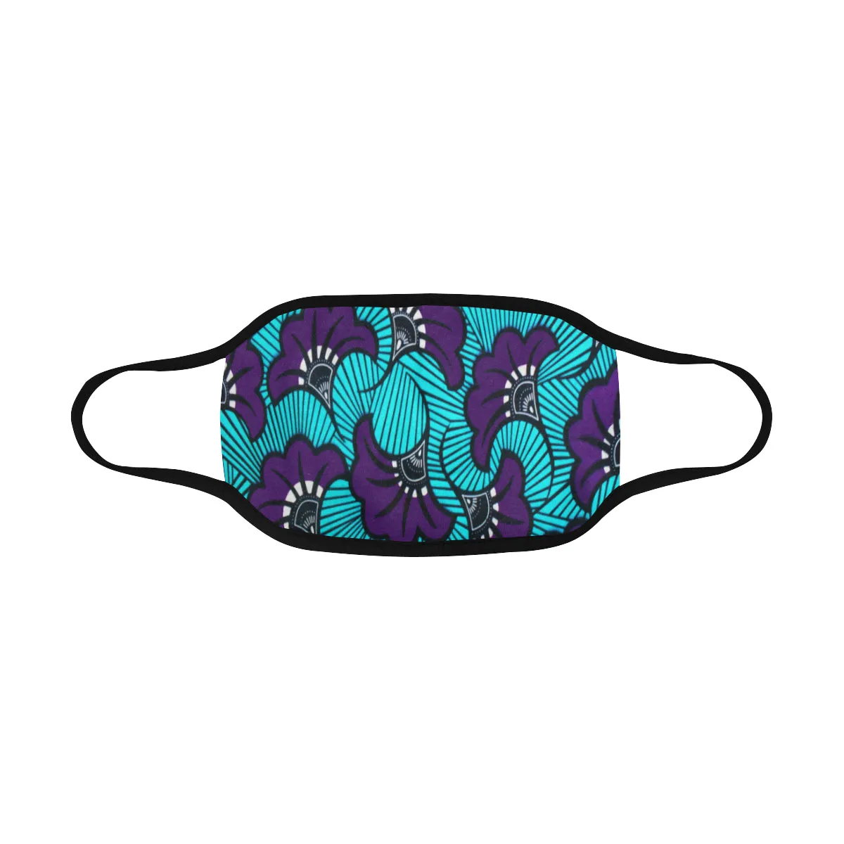 AFRIKA FLOWER Mouth Mask in One Piece (2 Filters Included)