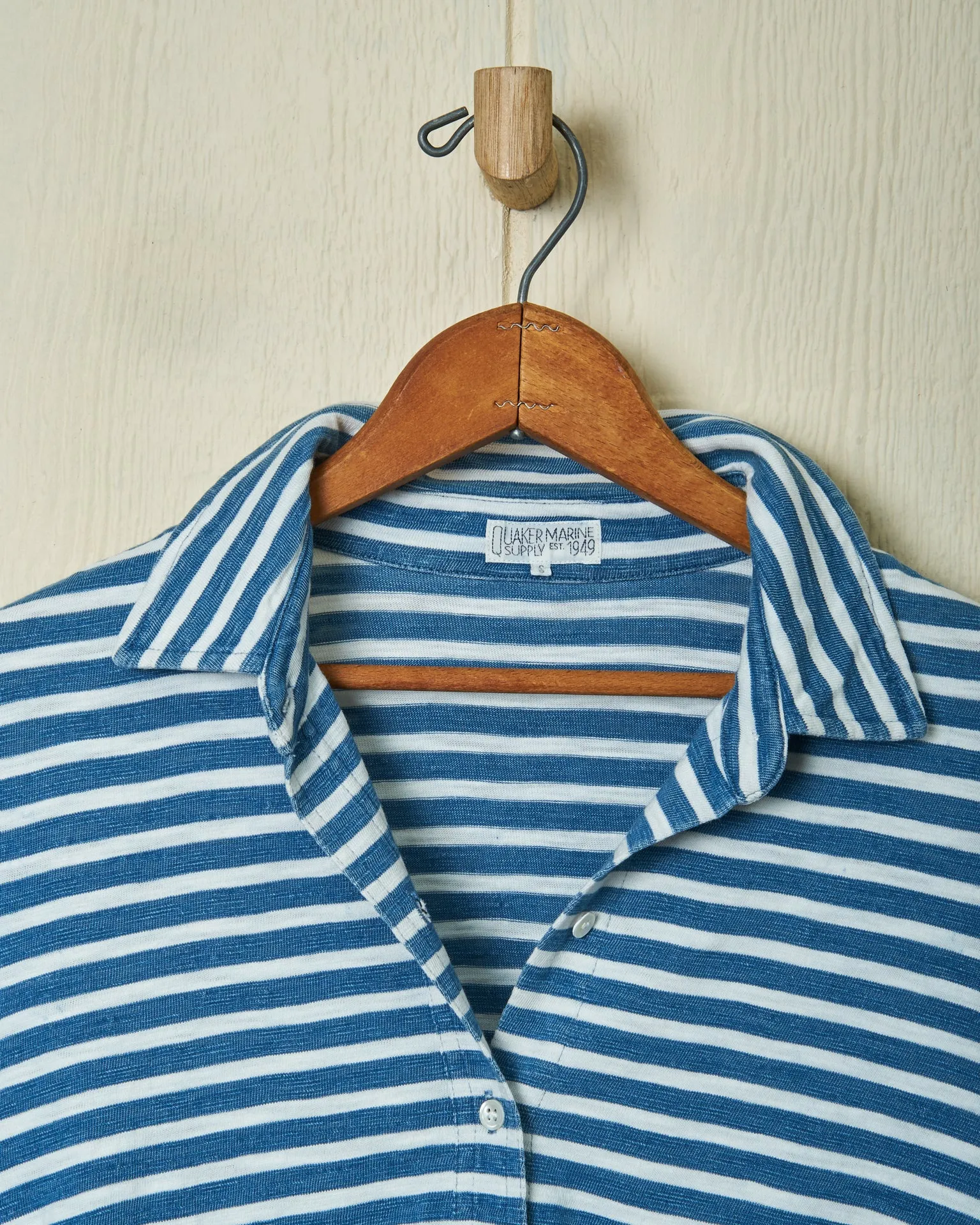 Avalon Indigo Knit Top in Blue/White Stripe