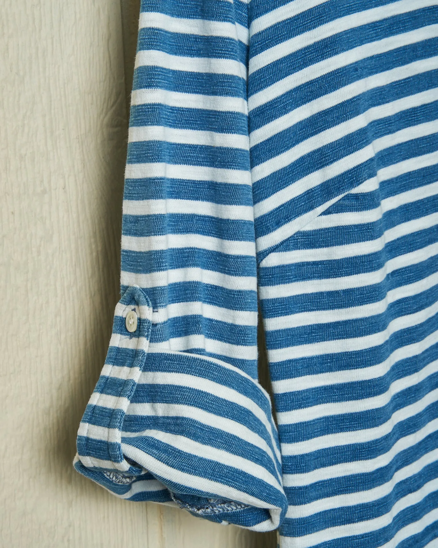 Avalon Indigo Knit Top in Blue/White Stripe