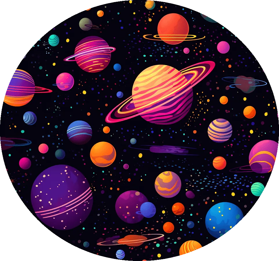 Beautifully Bold Solar Galaxy - Bamboo Short Sleeve Short Lounge Set