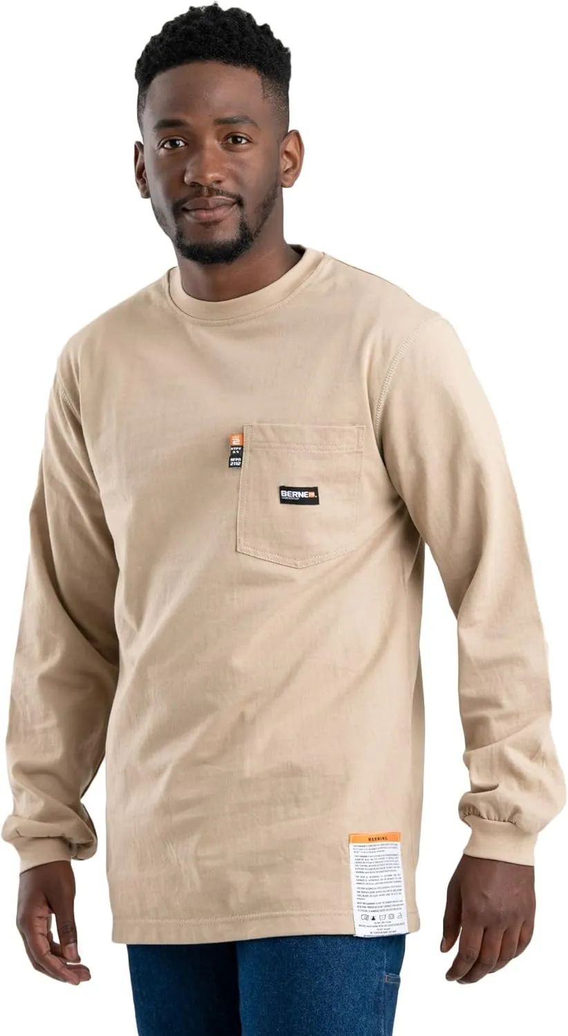Berne Men's FR Crew Neck T-Shirt
