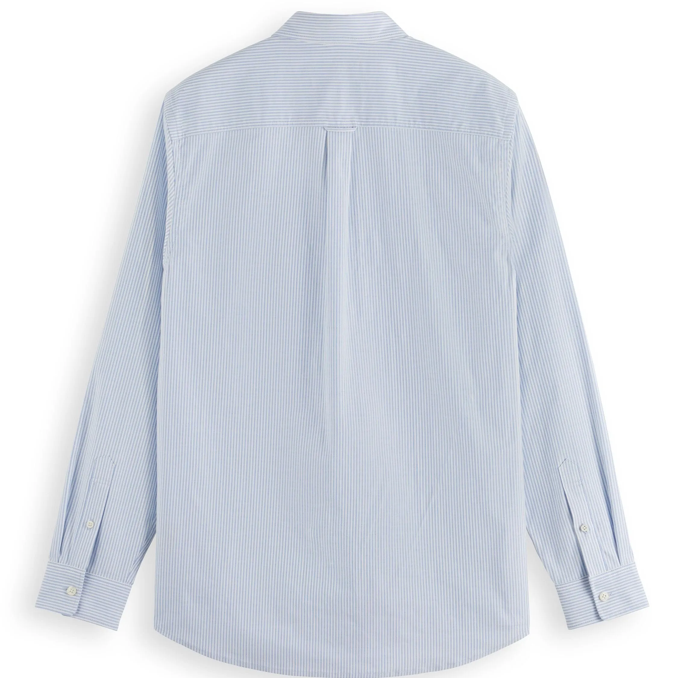 Boys Oxford Striped Cotton Shirt