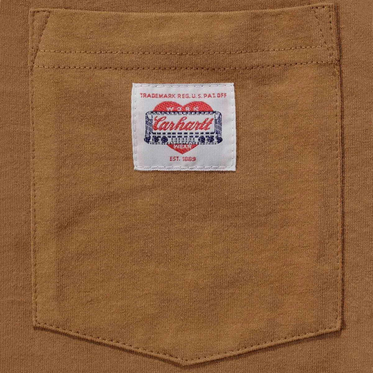 Carhartt&#x20;104141&#x20;Icon&#x20;Tee&#x20;-&#x20;C.&#x20;Brown