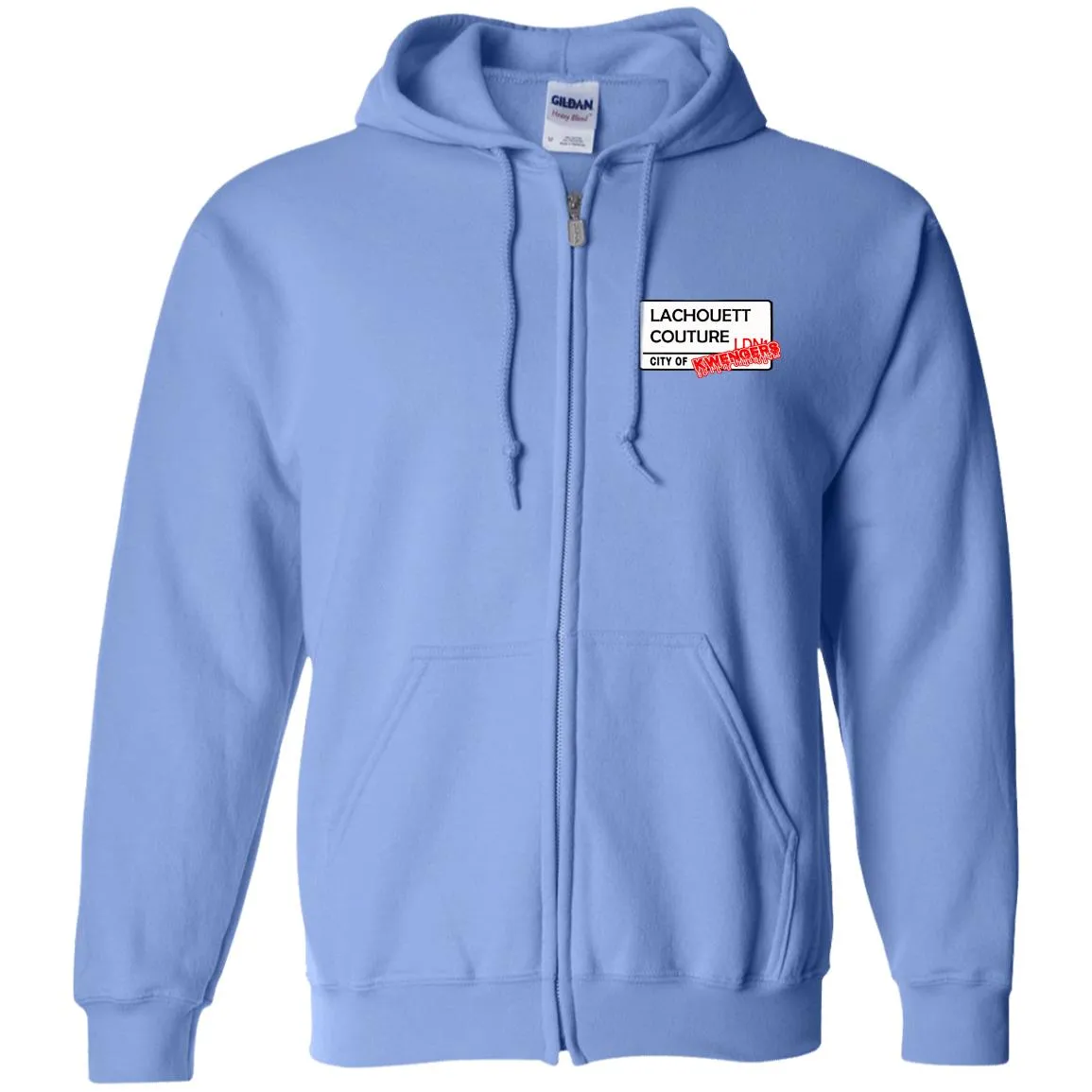 CITY OF KWENGERS Zip Up Hooded Sweatshirt