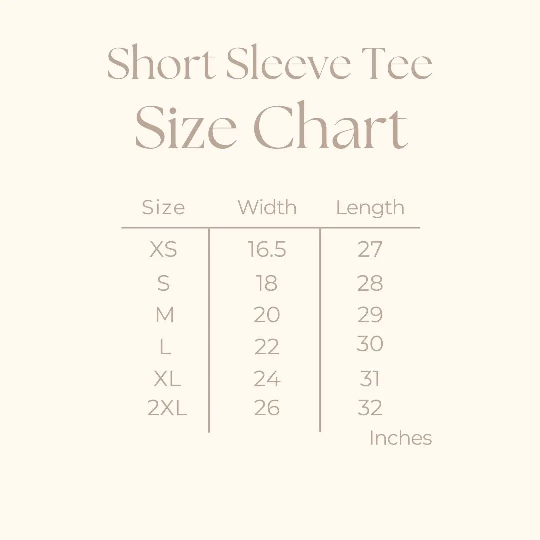 Cozy Vibes Bold | Short Sleeve Crewneck