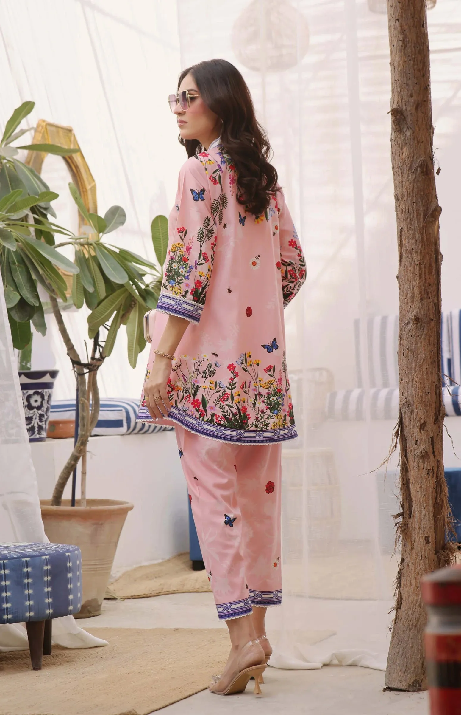 Creamy Blossom Co-ord Set