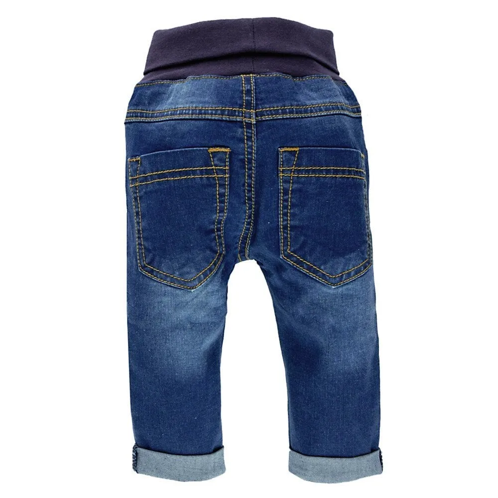 Denim Pull-On Buttery Soft Knit Waist Jean