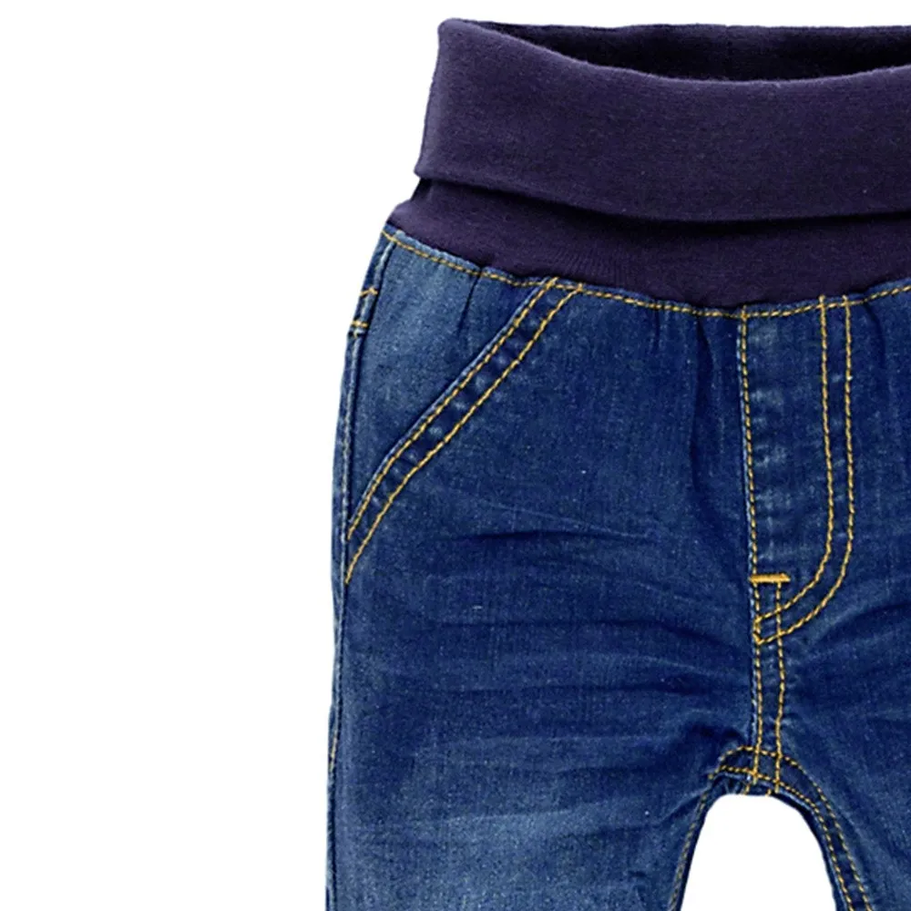 Denim Pull-On Buttery Soft Knit Waist Jean