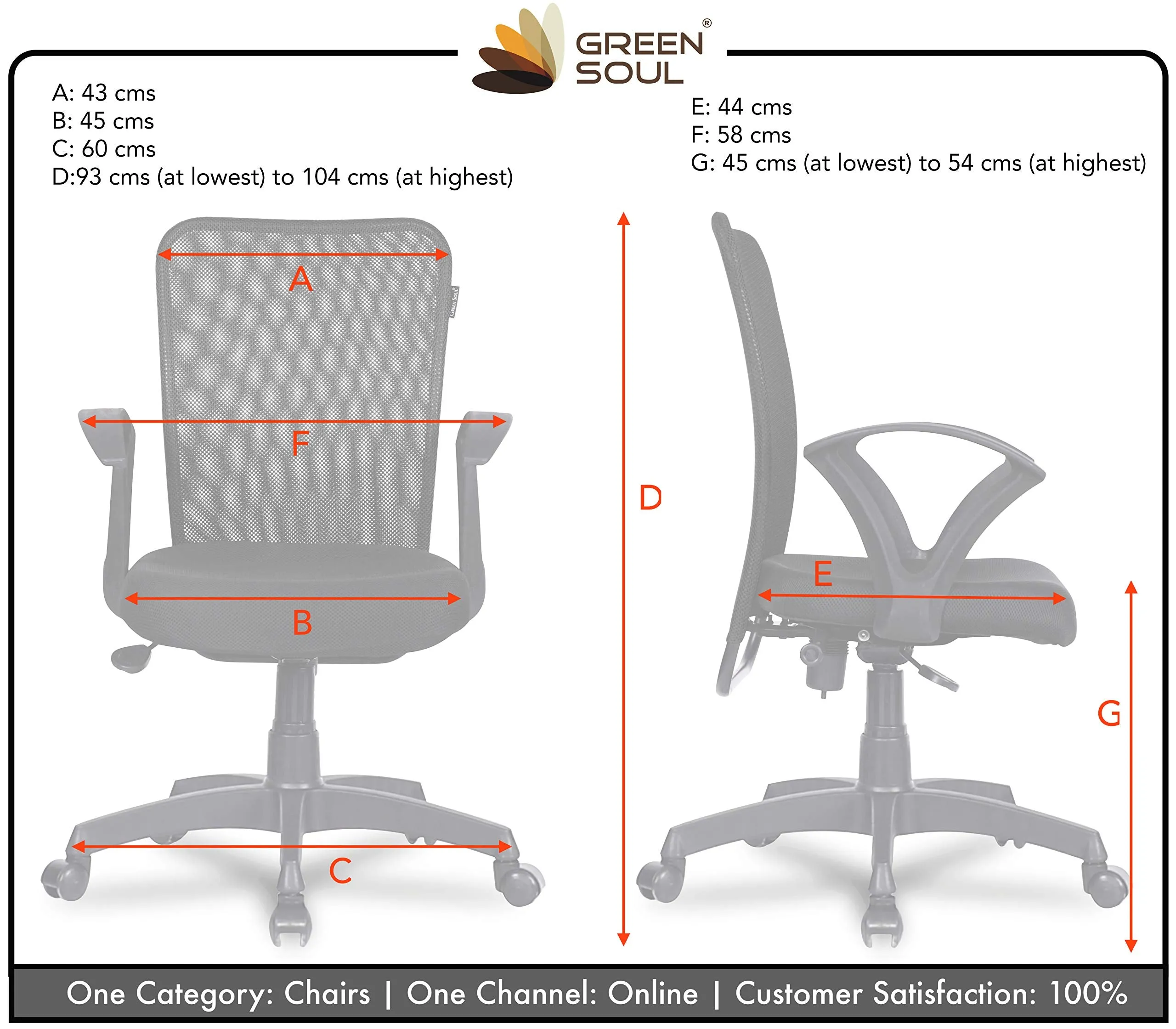 Green Soul Renewed Seoul Basic Chair