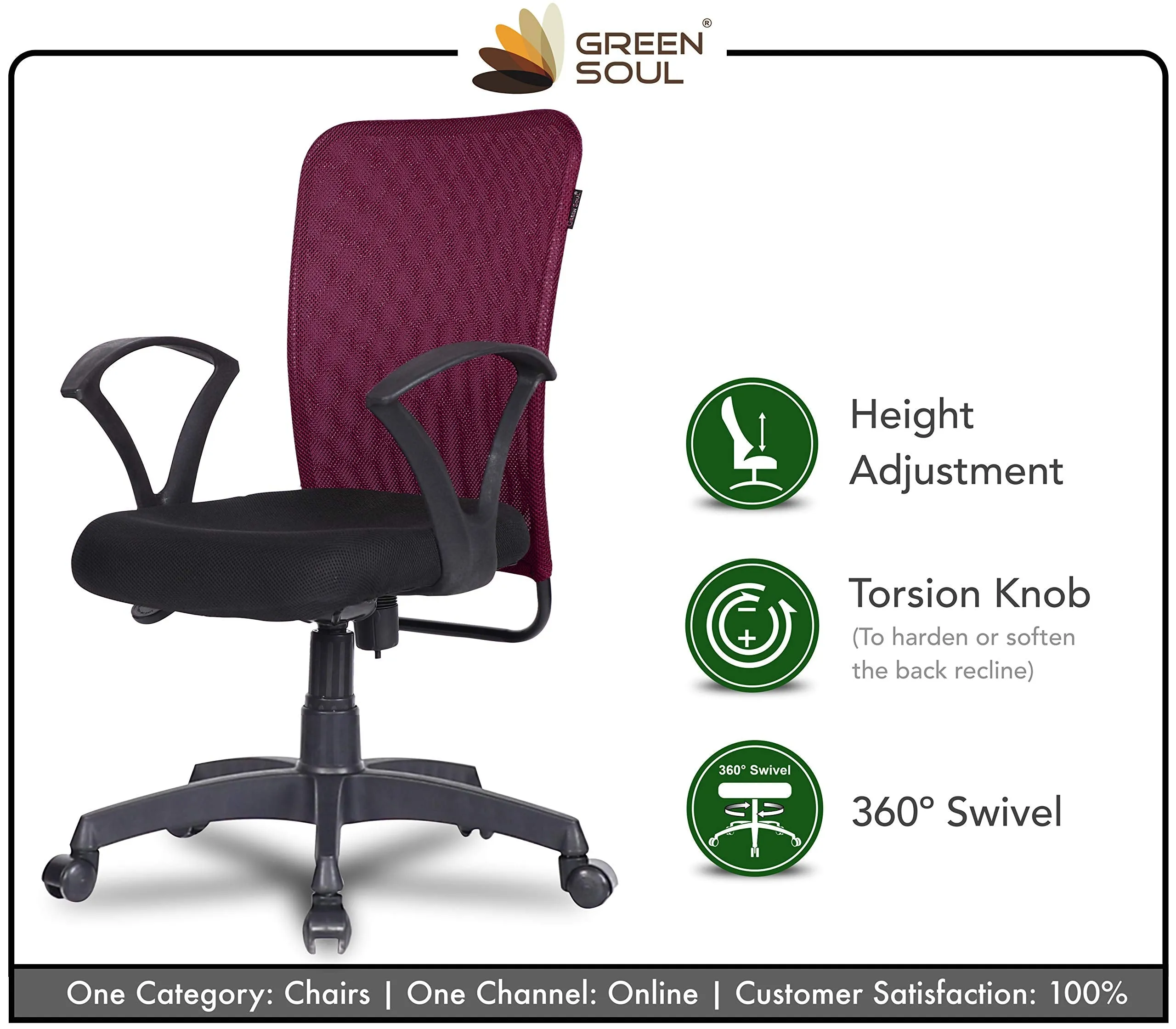 Green Soul Renewed Seoul Basic Chair