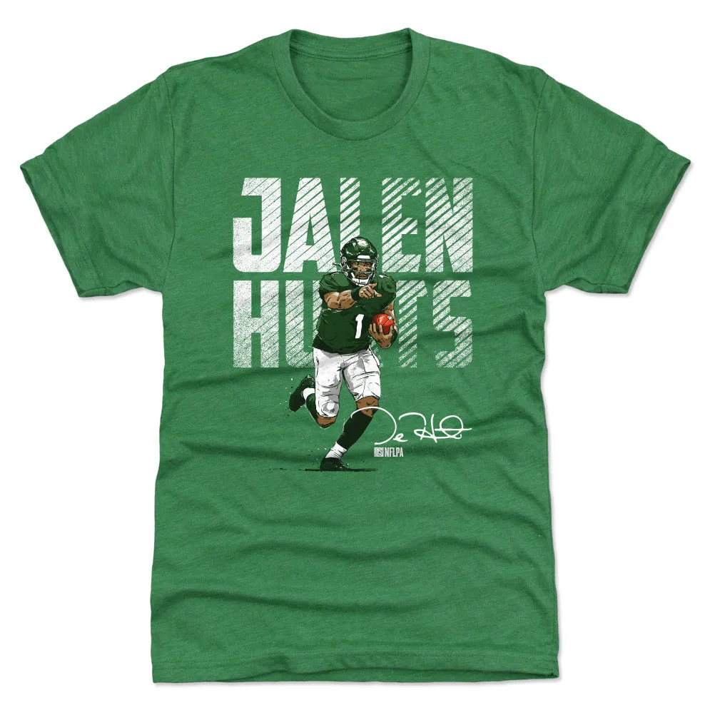 Jalen Hurts Philadelphia Bold WHT