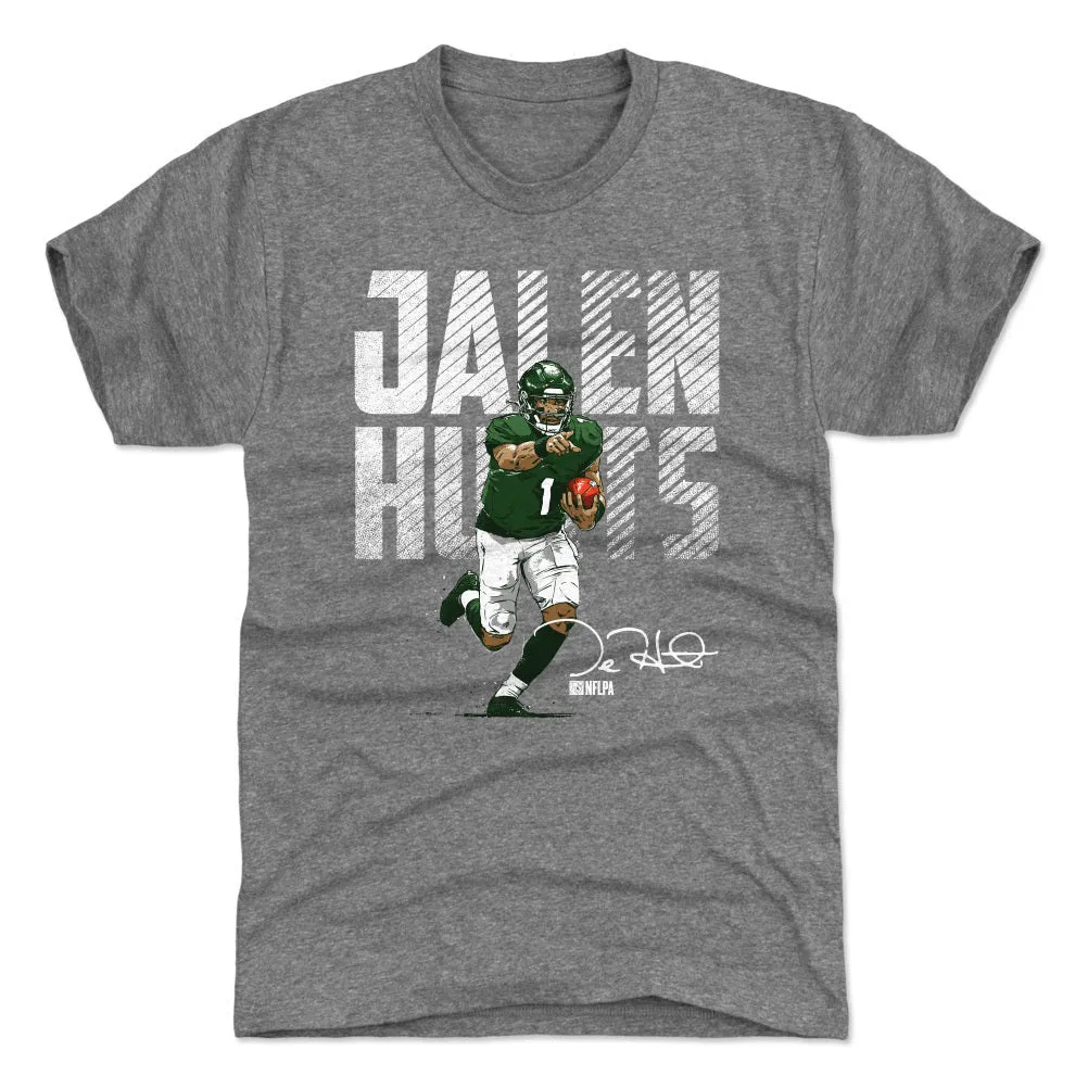 Jalen Hurts Philadelphia Bold WHT