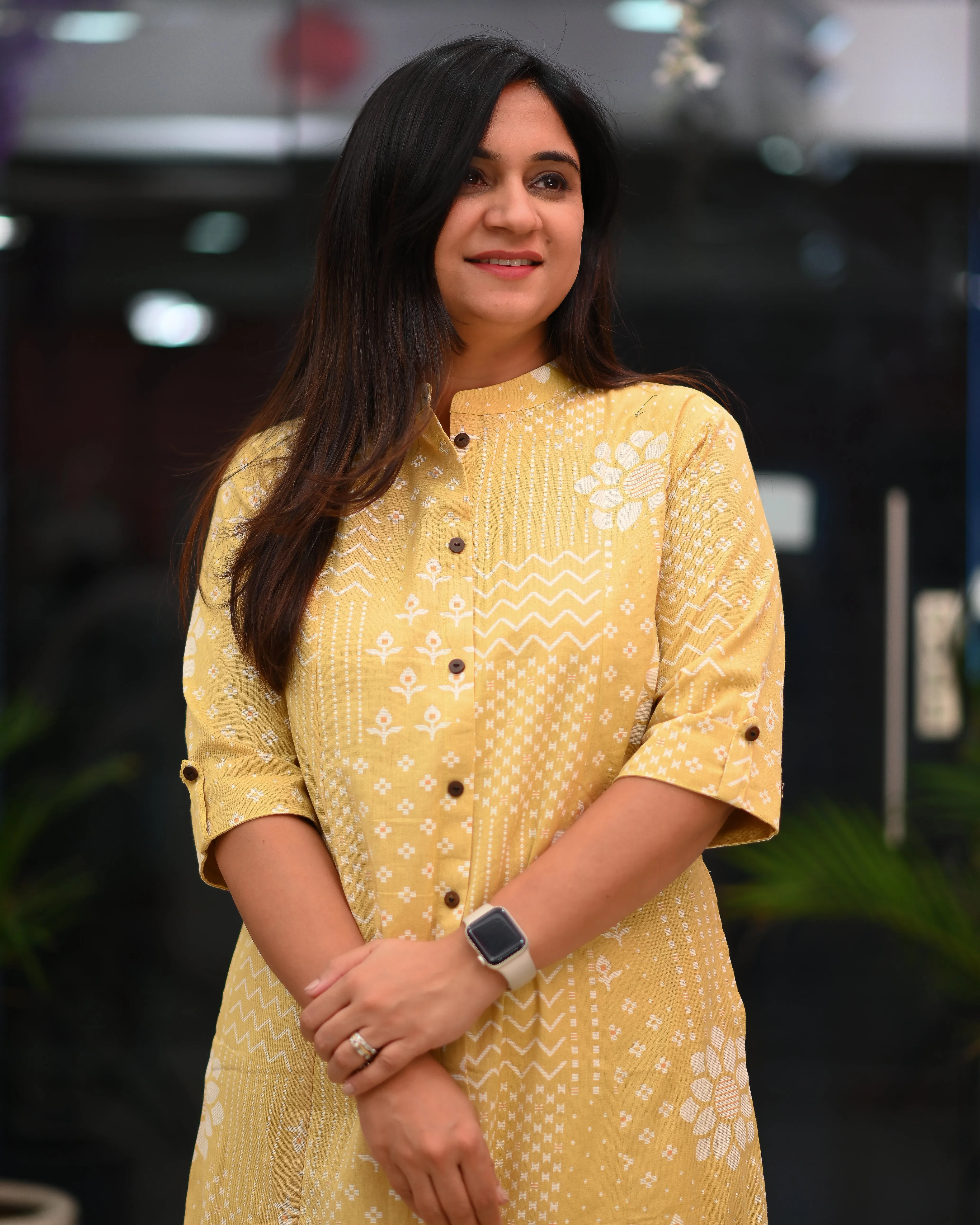 Jinu Cotton Casual A-Line Kurta