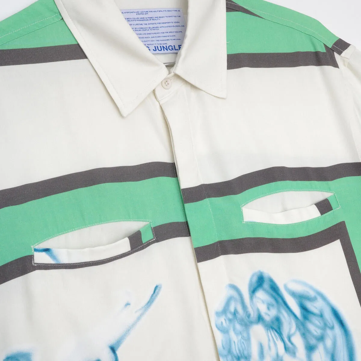 Jungles Angel Button Up - Birch