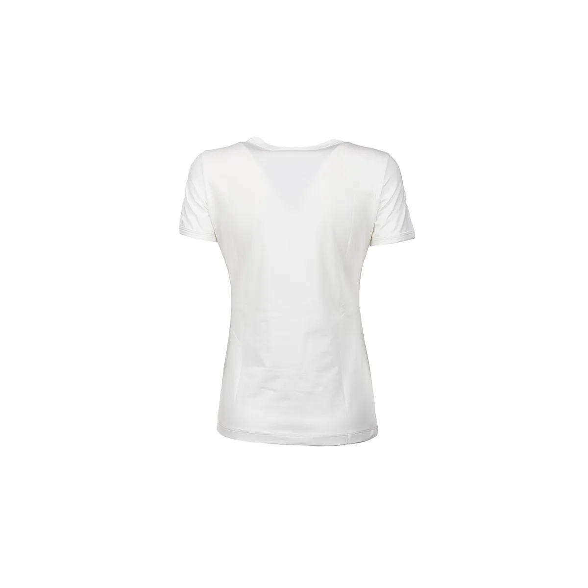 LADIES RIDING  T-SHIRT BY ANNA SCARPATI, CREW-NECK, SHORT SLEEVES, MOD. LULU ANNA SCARPATI COL. BEIGE DESIGNA