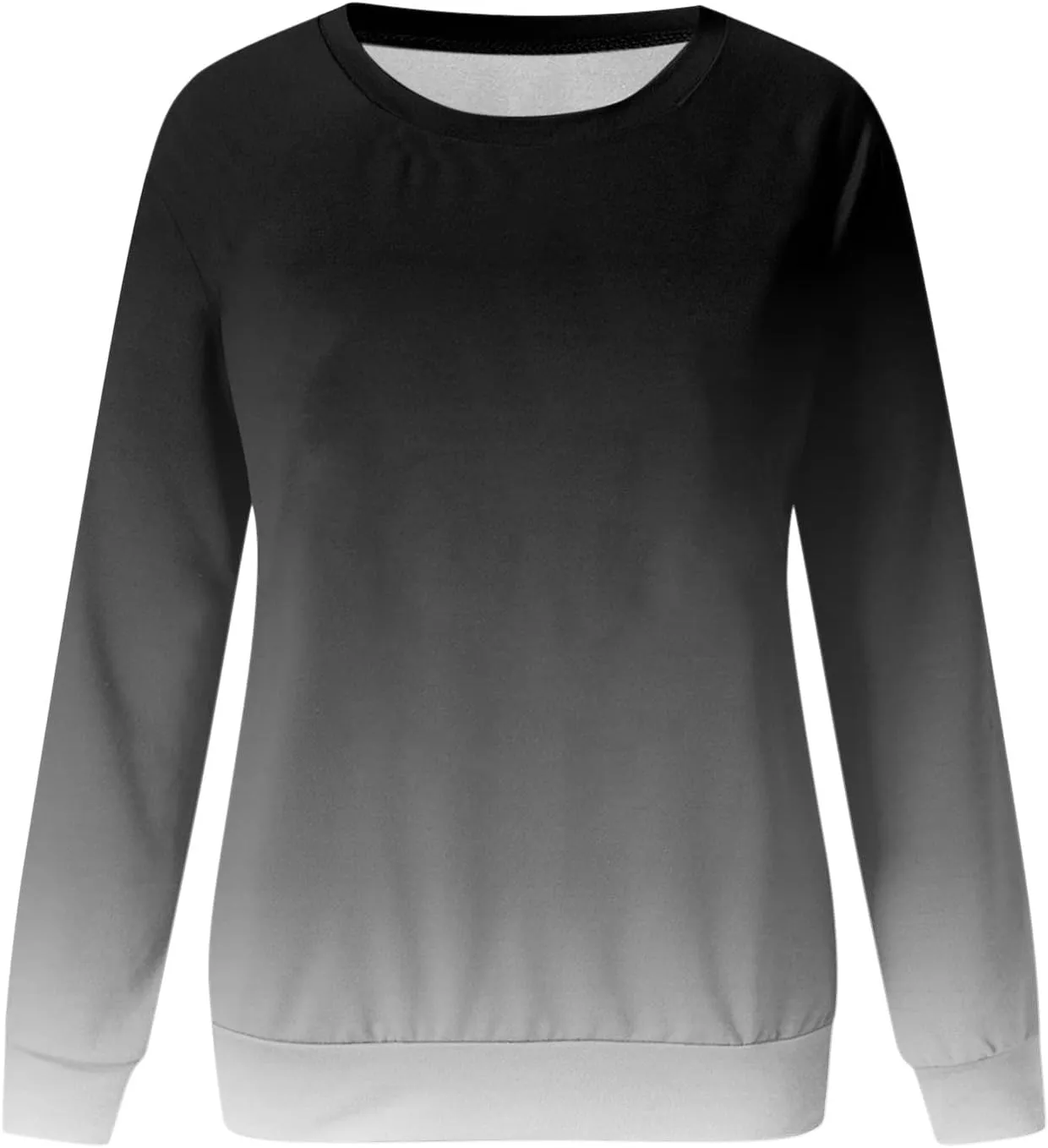 LCMTWX Womens Long Sleeve Pullover Tops Long Sleeve Top Cute Pullover Loose Version Pullover Sweater Casual Pullover Top