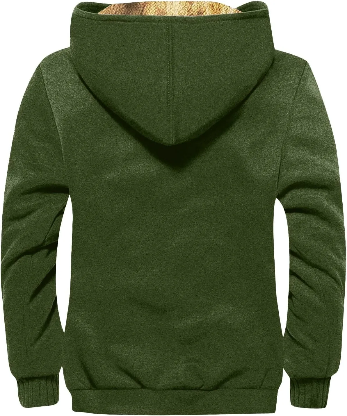 Mens Zip Up Hoodie Winter Fleece Lined Graphic Jacket Tie Dye Graphic Casual Coat Warm Windbreaker Heated Outwear