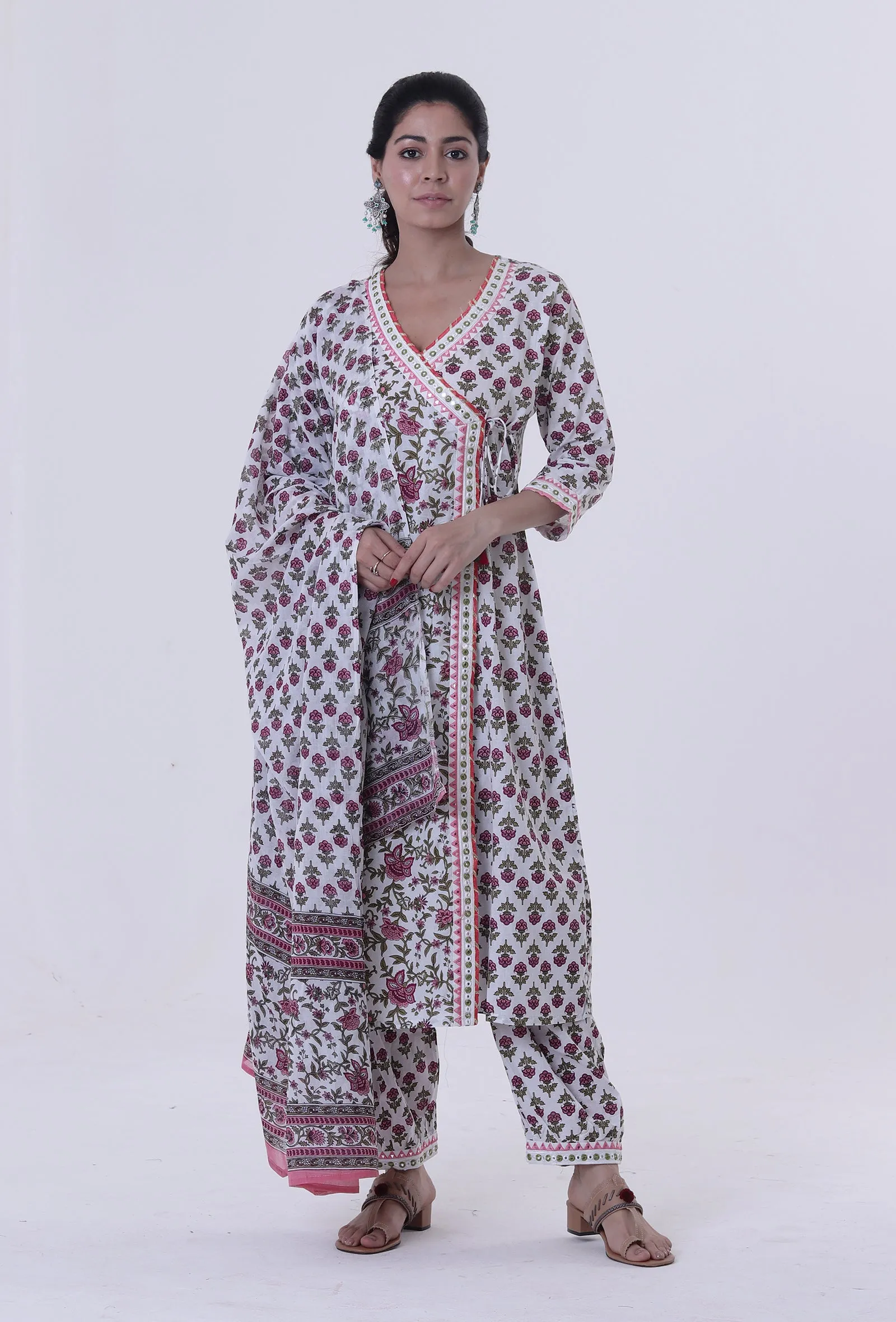 Multicolored Cotton Dupatta