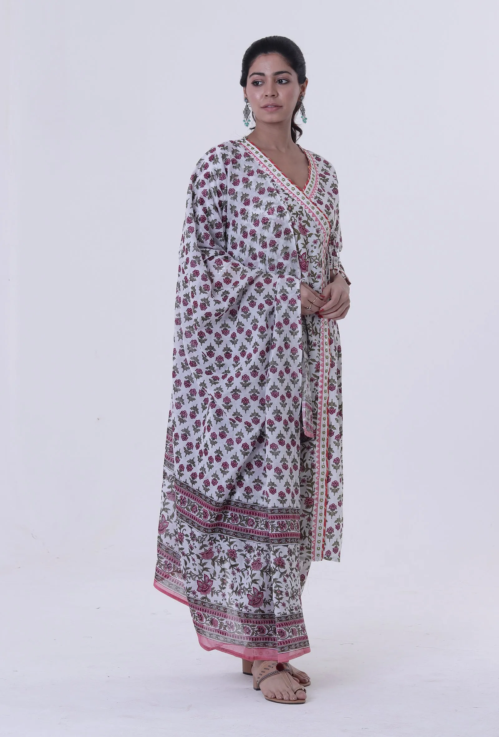 Multicolored Cotton Dupatta
