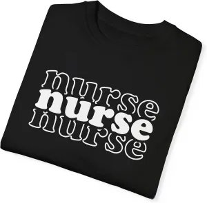 Nurse Vintage Washed Shirt, Nursing Graphic Tee