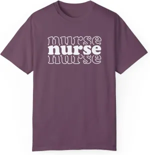 Nurse Vintage Washed Shirt, Nursing Graphic Tee
