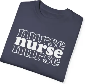 Nurse Vintage Washed Shirt, Nursing Graphic Tee