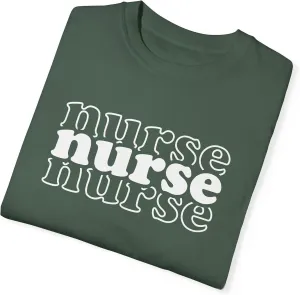 Nurse Vintage Washed Shirt, Nursing Graphic Tee