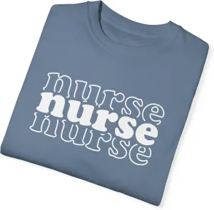 Nurse Vintage Washed Shirt, Nursing Graphic Tee