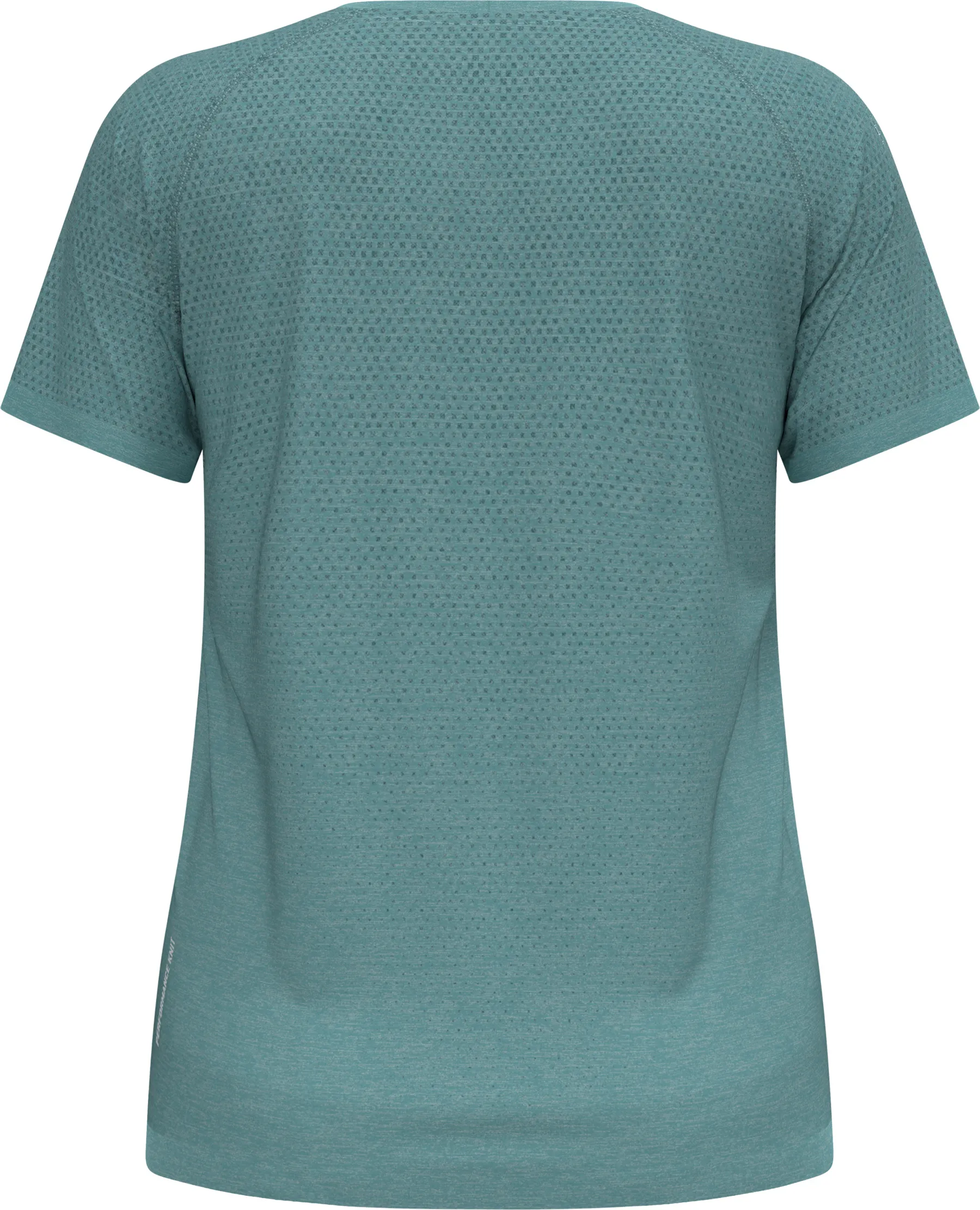 Odlo Women&#x27;s T-shirt Crew Neck S/S Essential Seamless Aqua Haze Melange | Buy Odlo Women&#x27;s T-shirt Crew Neck S/S Essential Seamless Aqua Haze Melange here | Outnorth