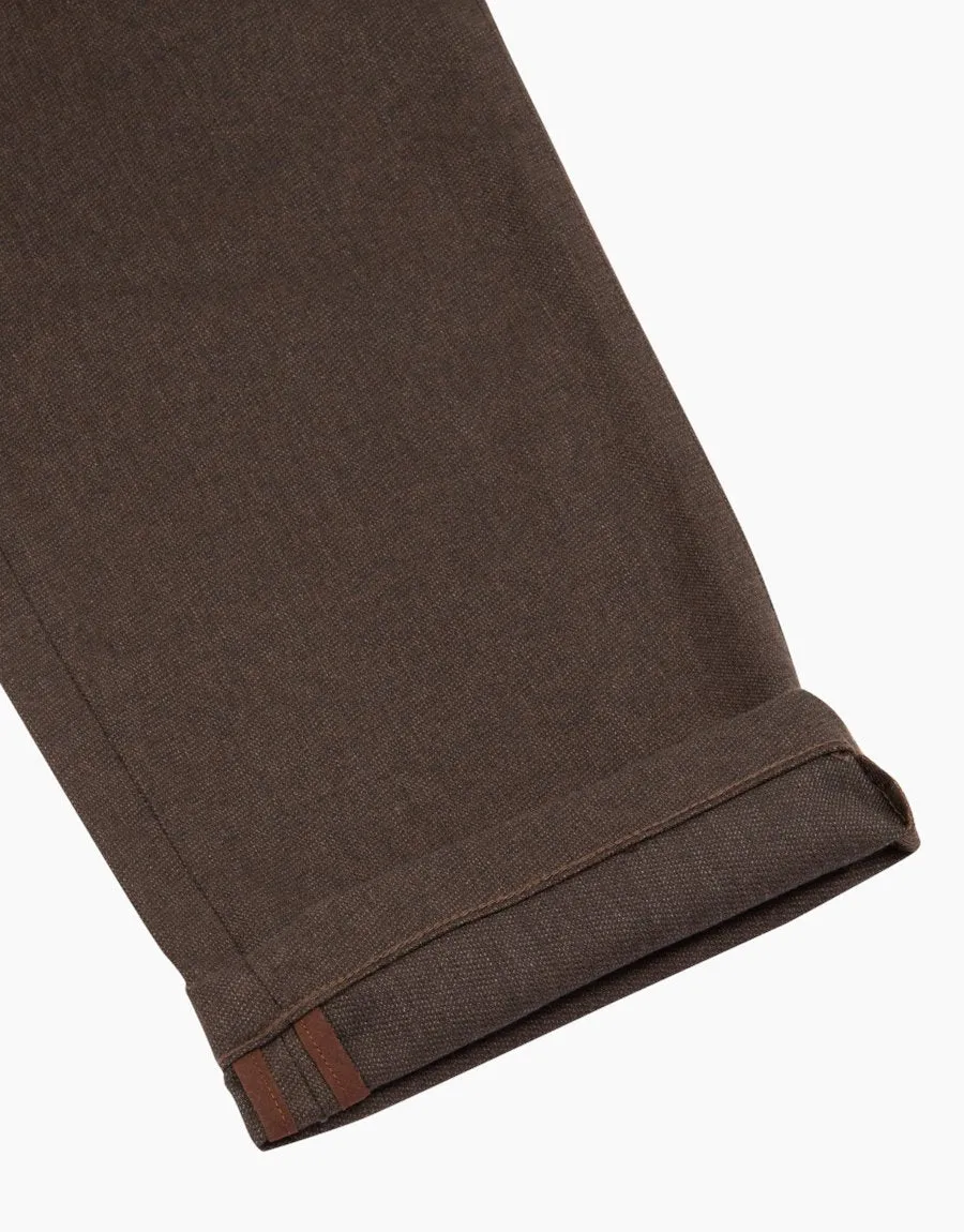 Soho Brown Casual Chinos