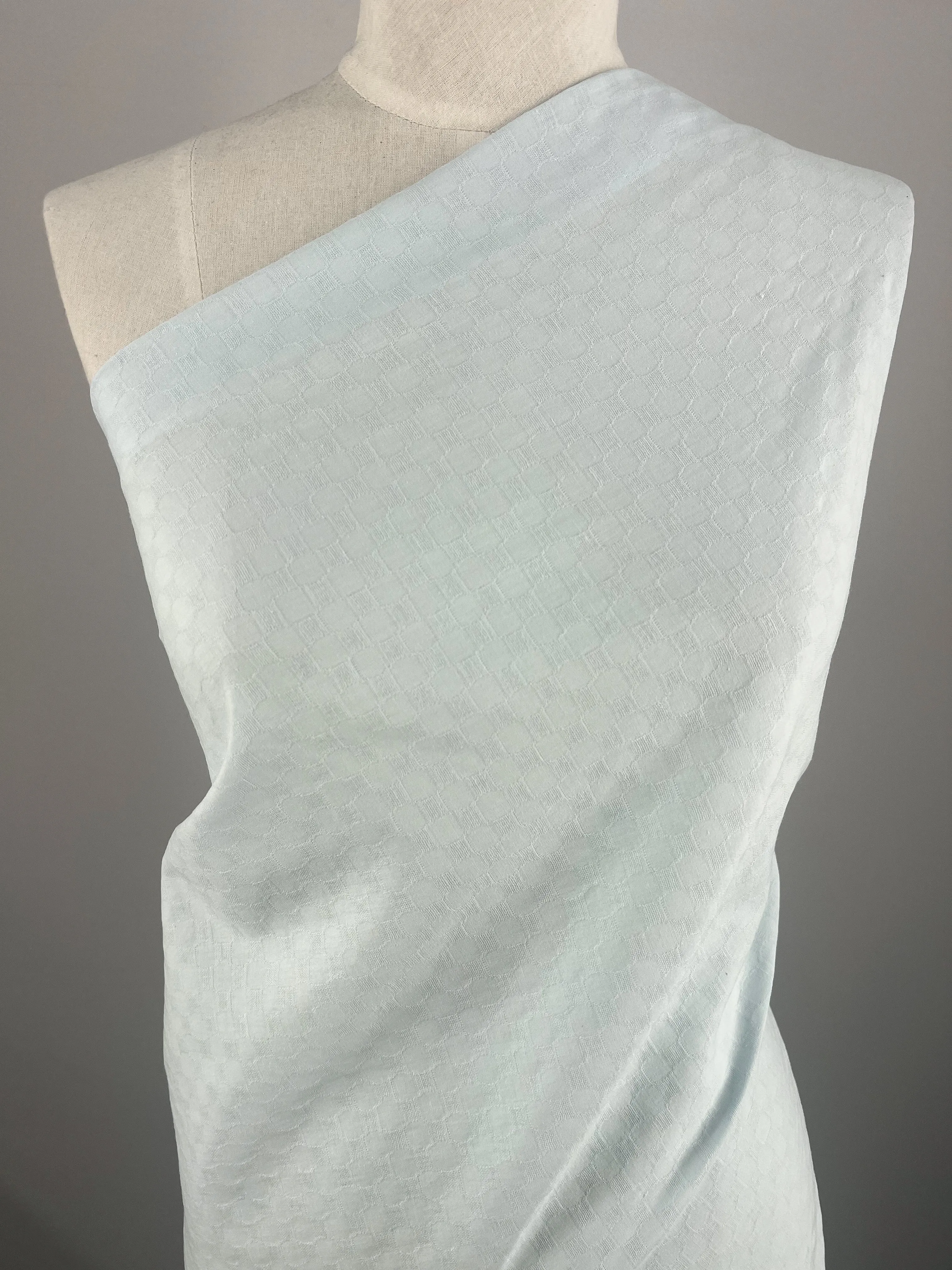 Textured Cotton - Saltwater Slide - 145cm
