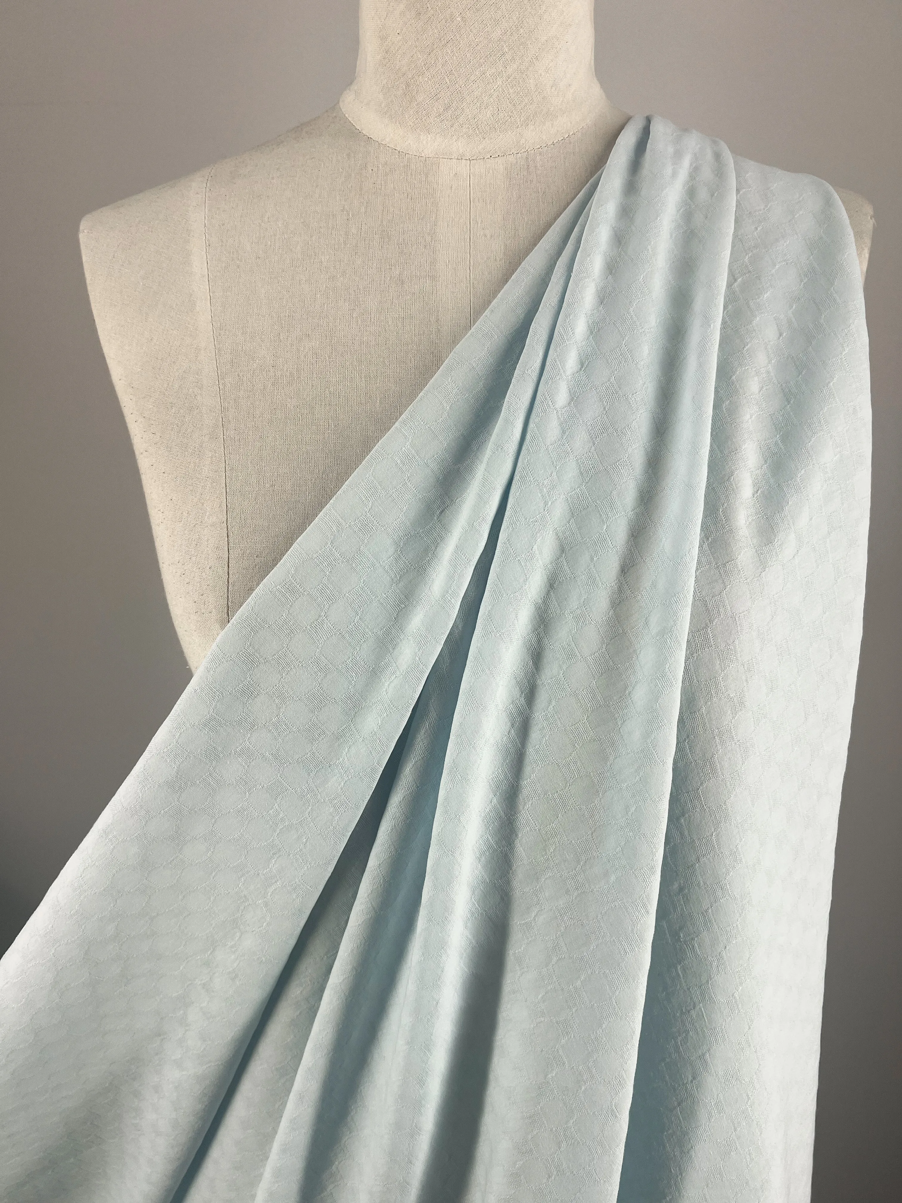Textured Cotton - Saltwater Slide - 145cm