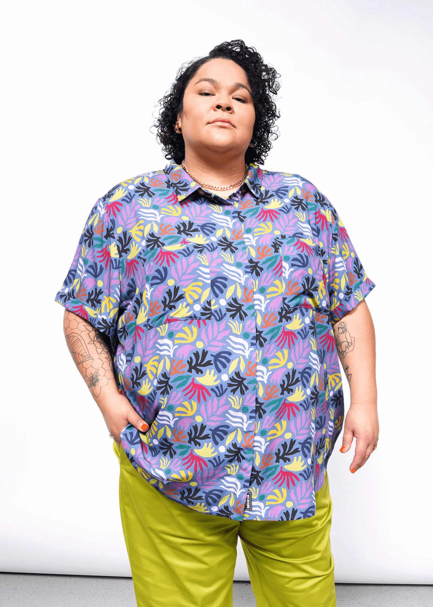 The Empower Button Up