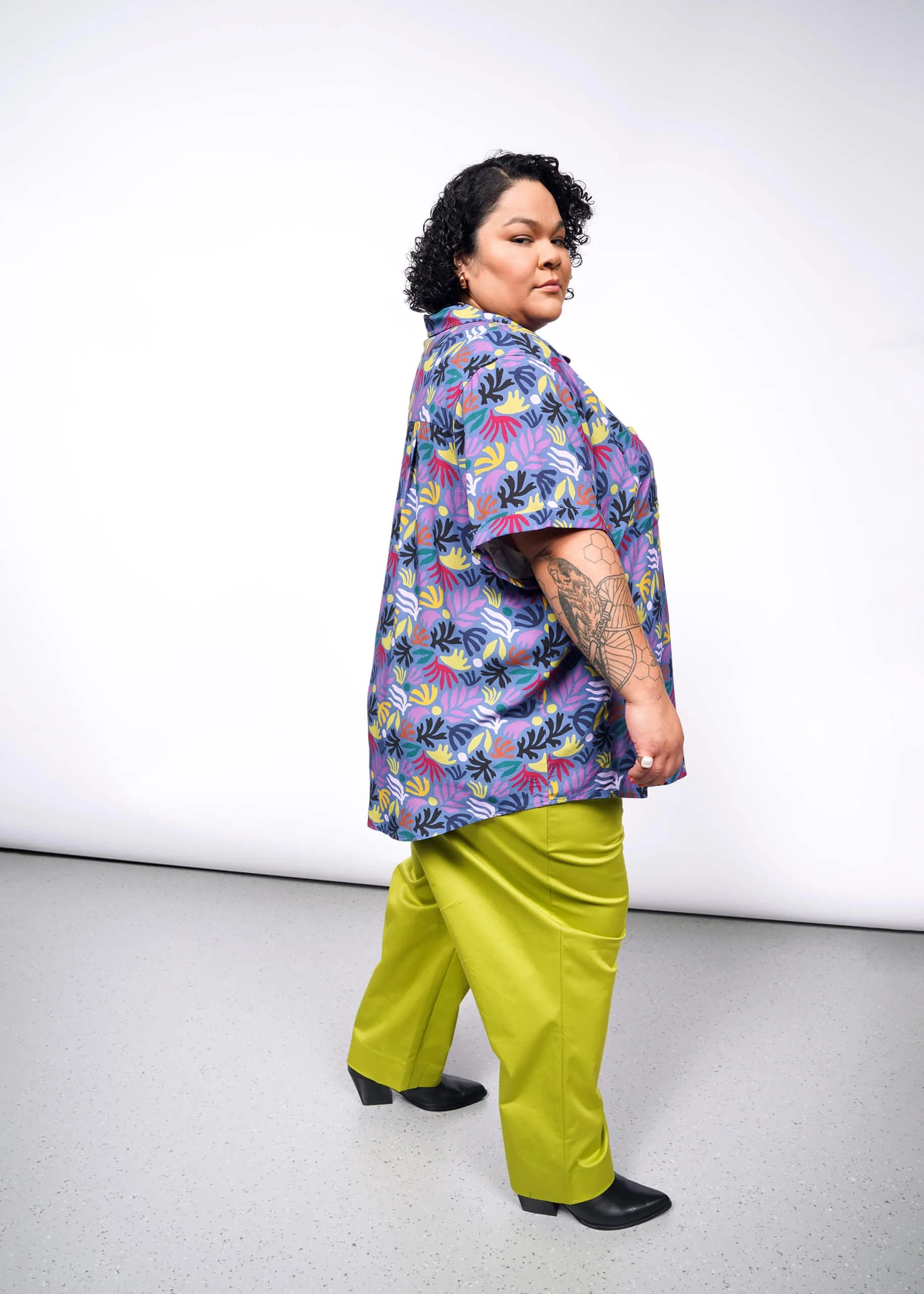 The Empower Button Up