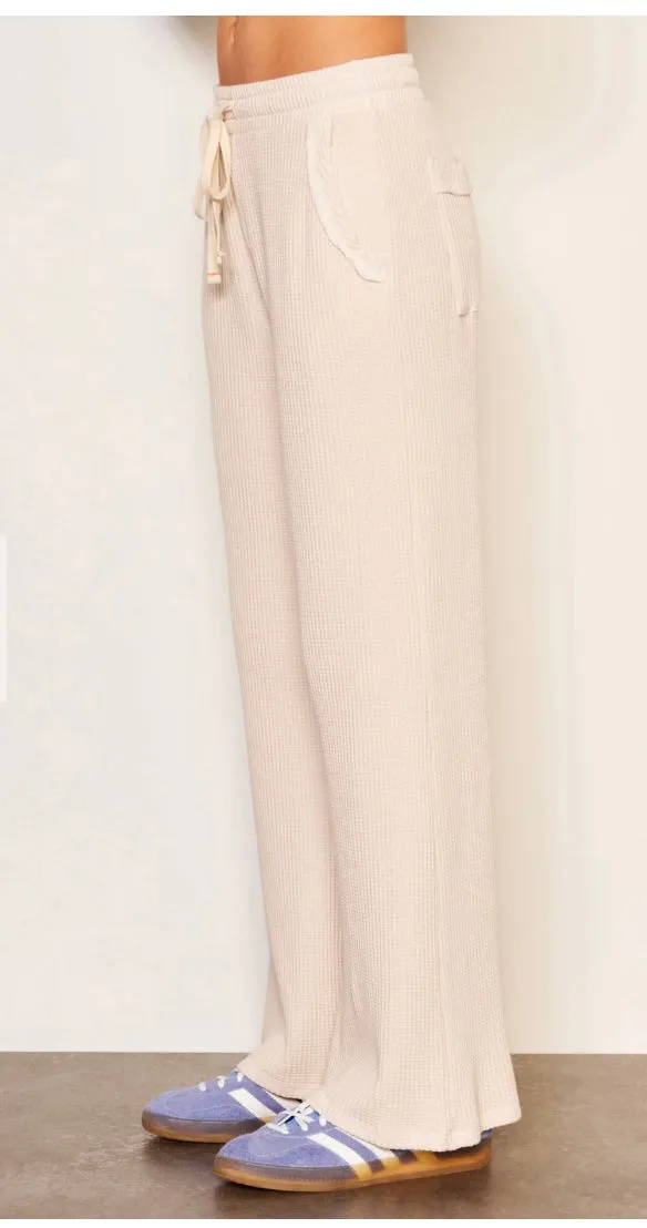 Thermal Wide Leg Pant