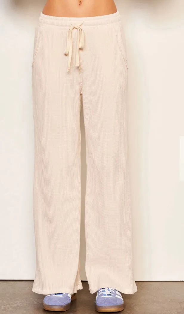 Thermal Wide Leg Pant