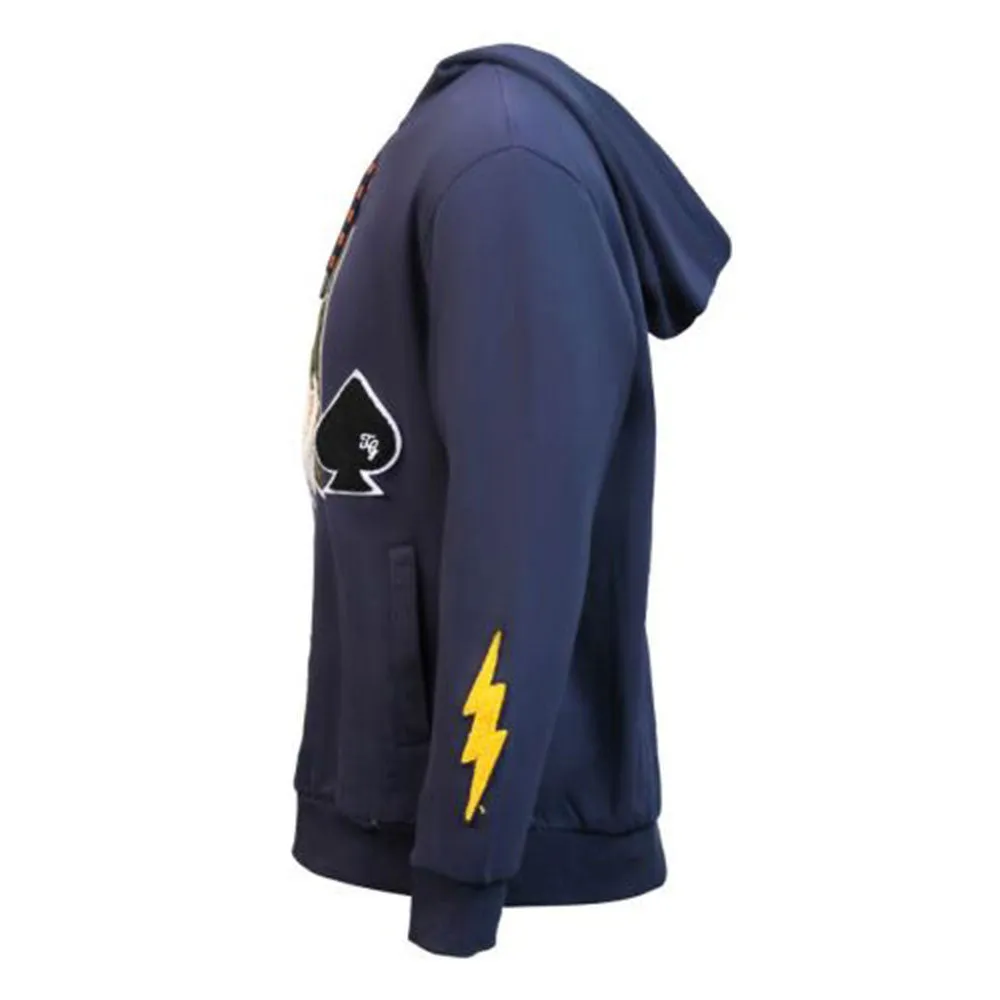 Top Gun Flying Aces Pullover Hoodie Blue