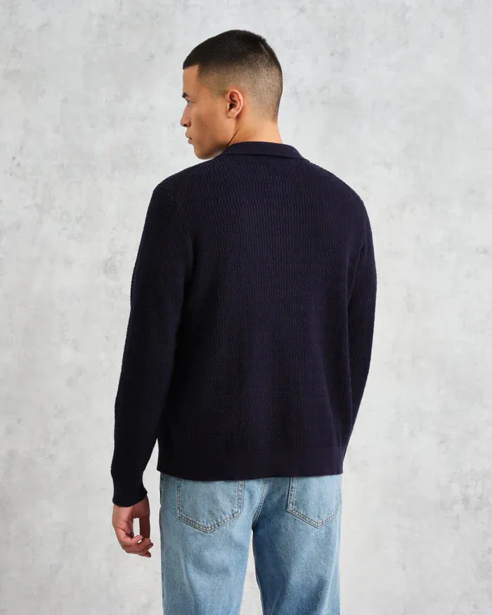 Tristan L/S Shirt | Navy