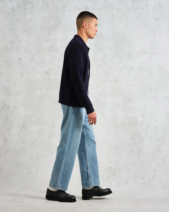 Tristan L/S Shirt | Navy