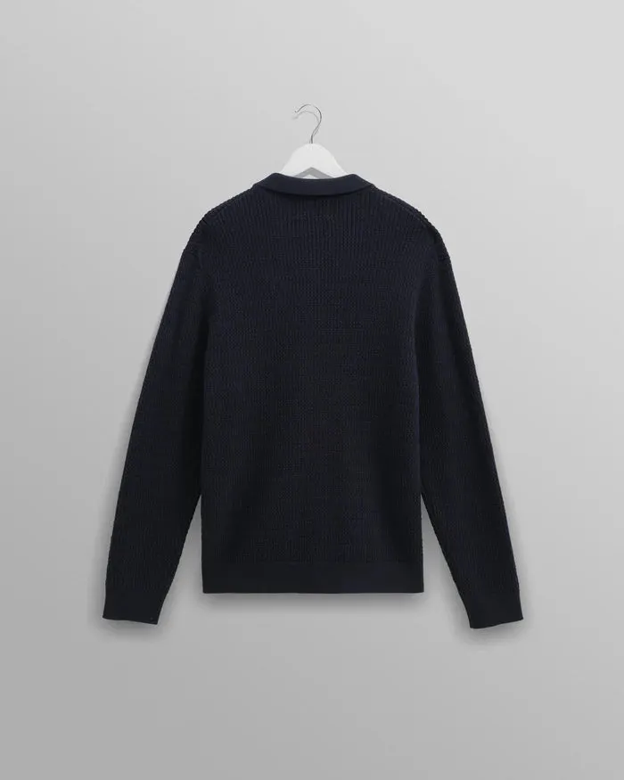 Tristan L/S Shirt | Navy