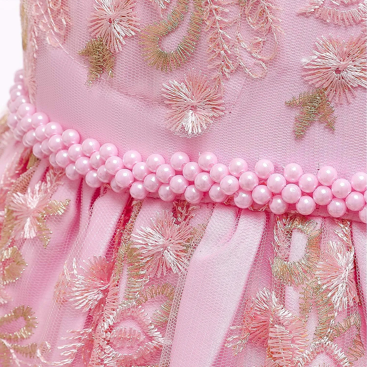 TTYAOVO Flower Girl Dress Princess Birthday Party Wedding Gown