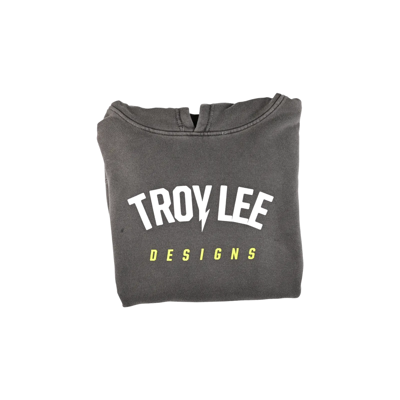 Youth Pullover Hoodie Bolt Washed Gray